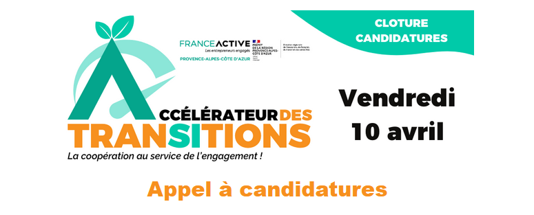 Appel à candidatures : Accélérateur des Transitions