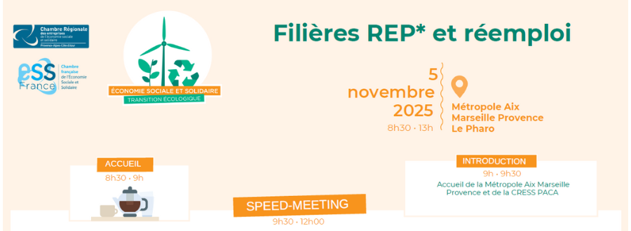 ​Retour sur le speed-meeting Filières REP et réemploi